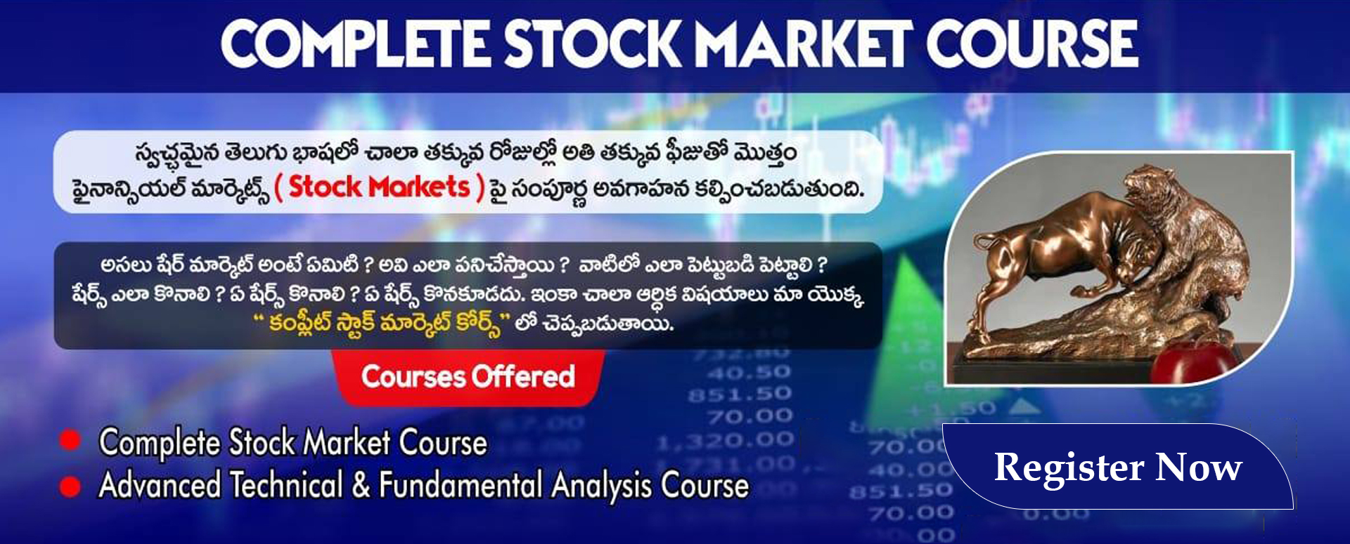 COMPLETE STOCK MARKET COURSE