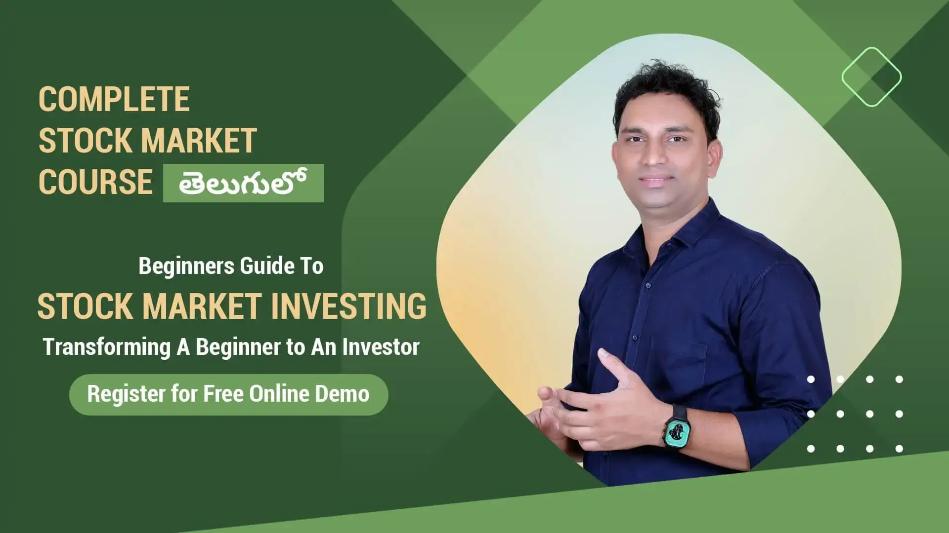 Free Stock Market Demo Class Hyderabad